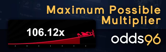 Maximum possible multiplier in Aviator game