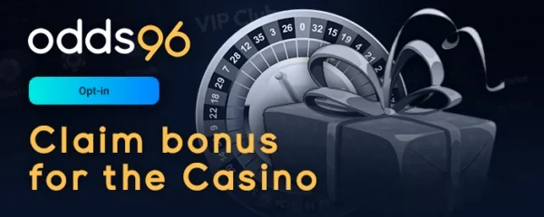 Activate your welcome casino bonus at Odds96