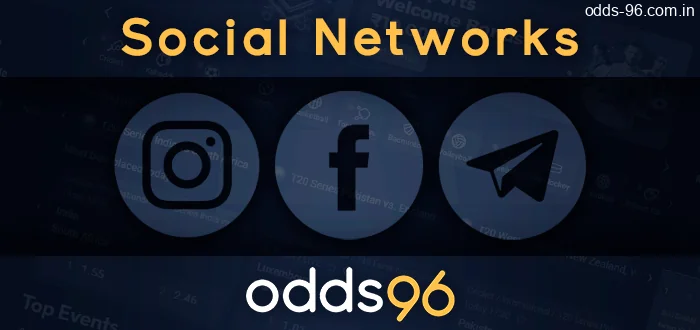 Odds96 social networks: Instagram, Facebook, Telegram