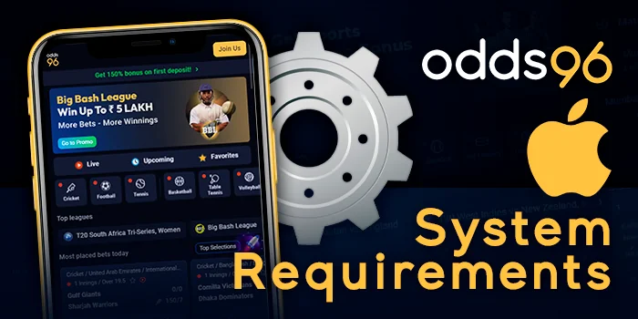 System Requirements for Odds96 iOS App: System Version, RAM, Processor