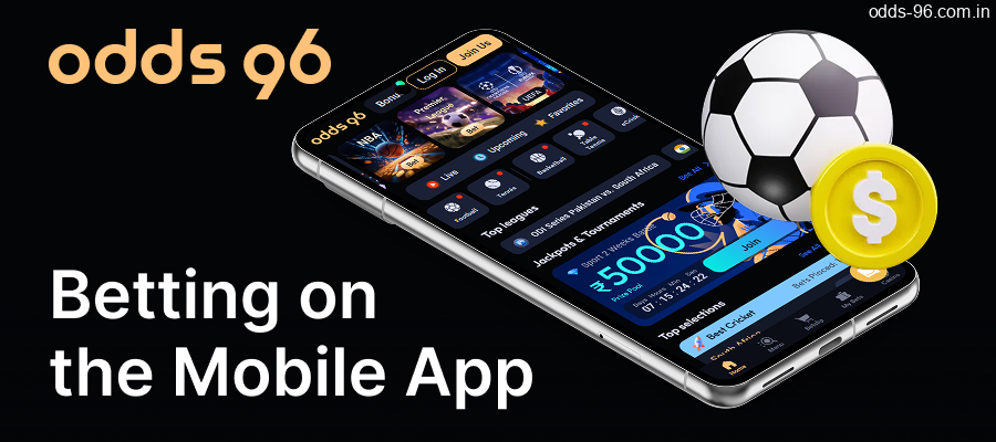 Features of the 0dds96 Mobile App for Betting