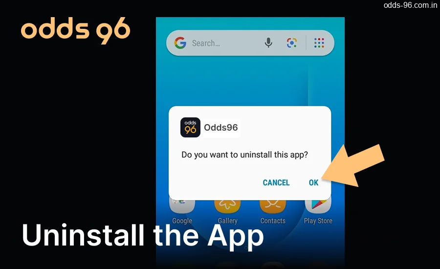 A guide to removing the Odds96 app from your Android device