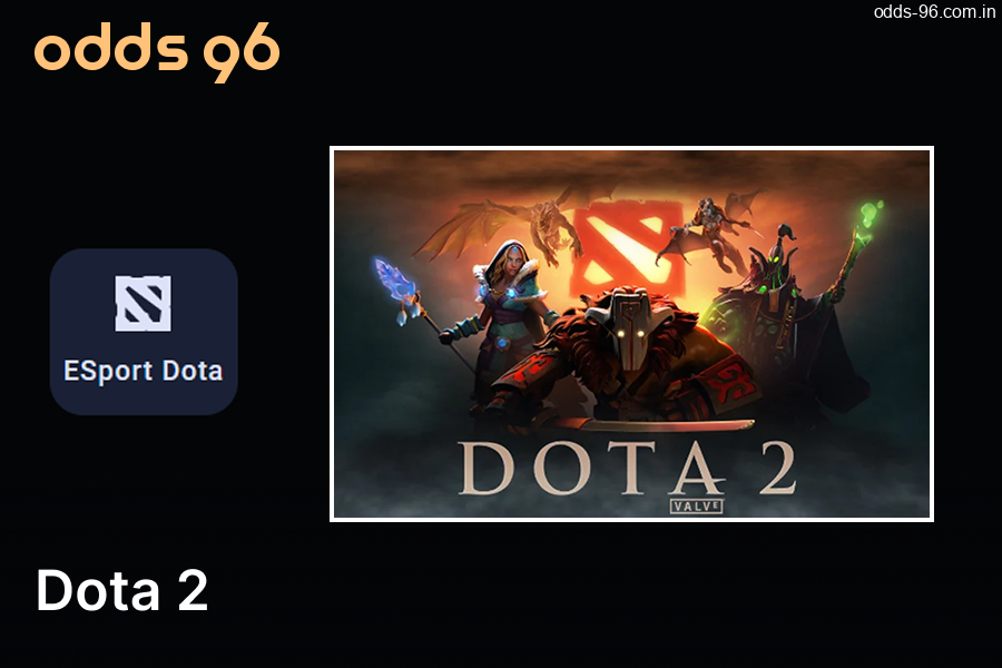 Dota 2 betting at Odds96
