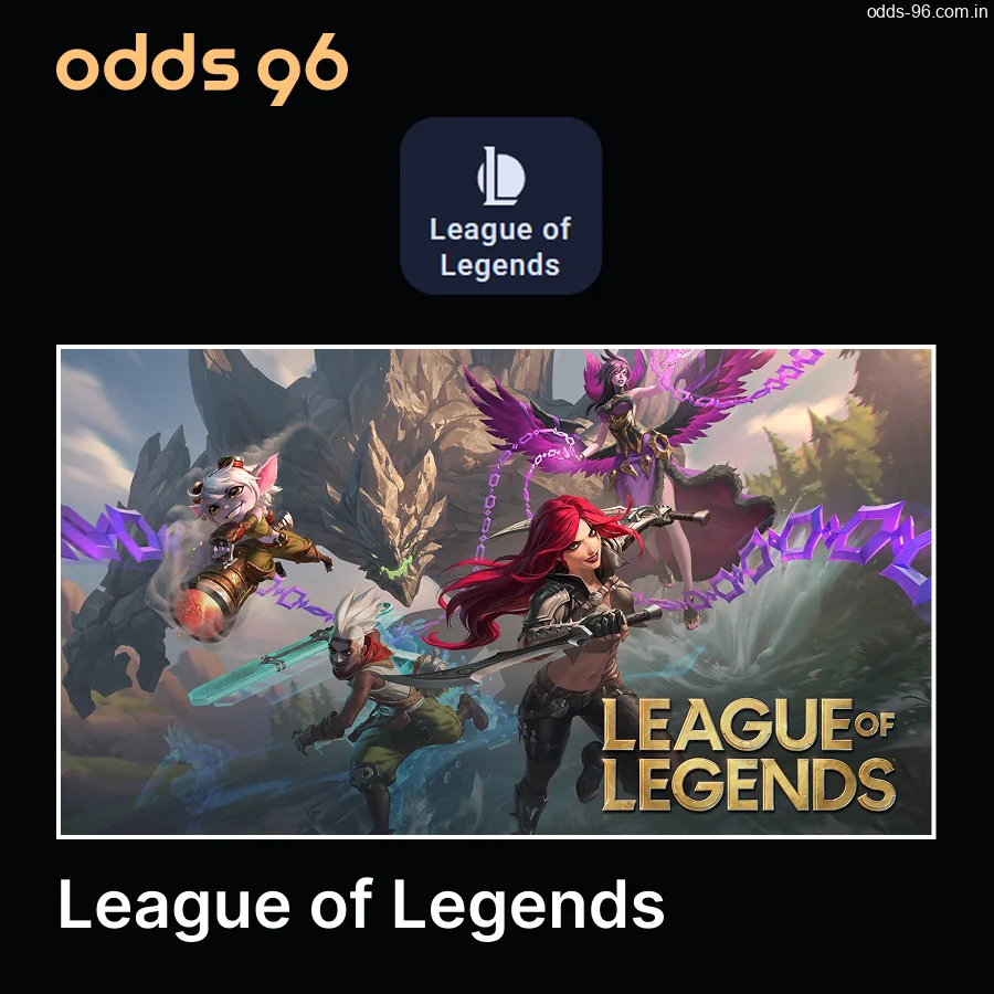 League of Legends betting at Odds96