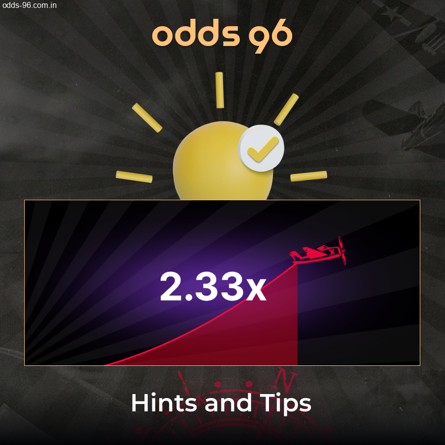 Winning tips and tactics for Odds96 Aviator