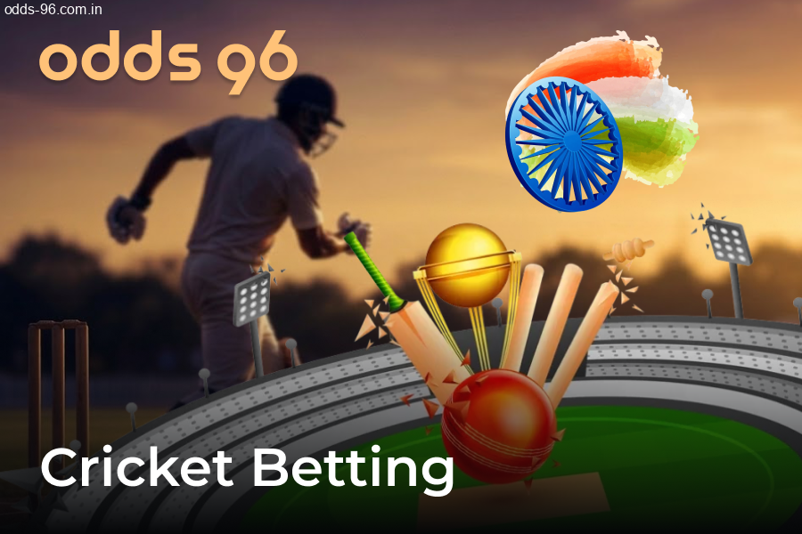 Odds96 cricket betting options and Indian match odds