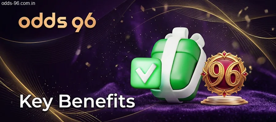 Key benefits for Indian players using Odds96