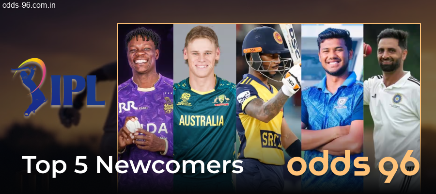 Top new players for IPL on Odds96