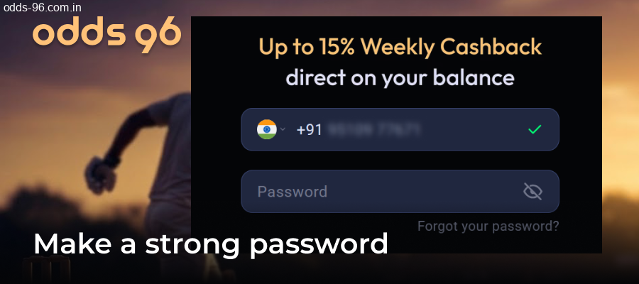 Creating secure password for Odds96