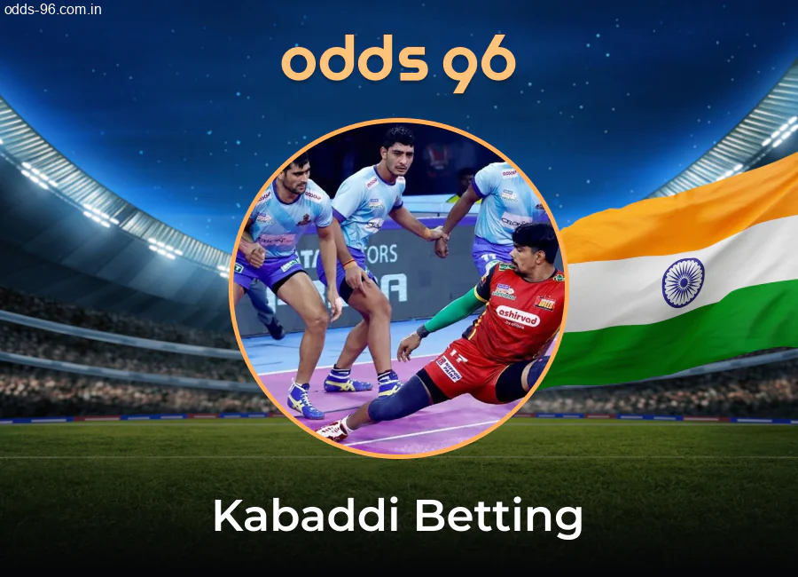 Kabaddi betting choices and odds at Odds96