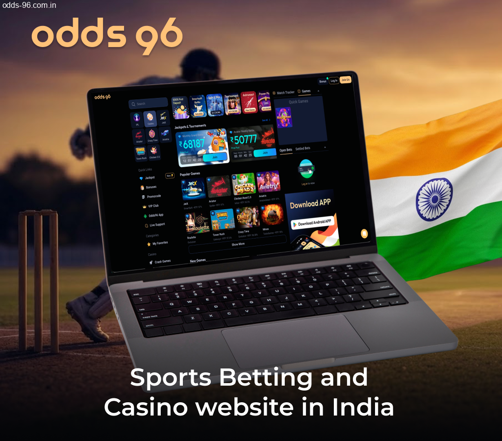 Odds96 India betting and casino bonus review