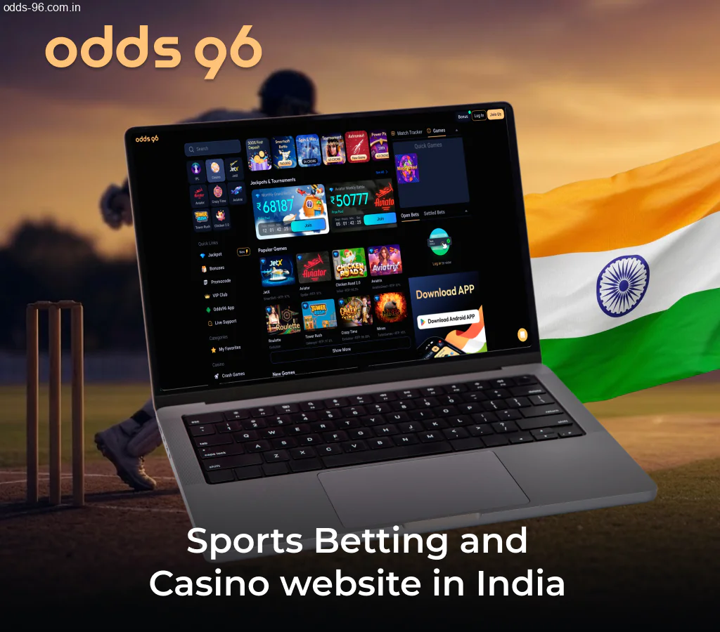Odds96 India betting and casino bonus review