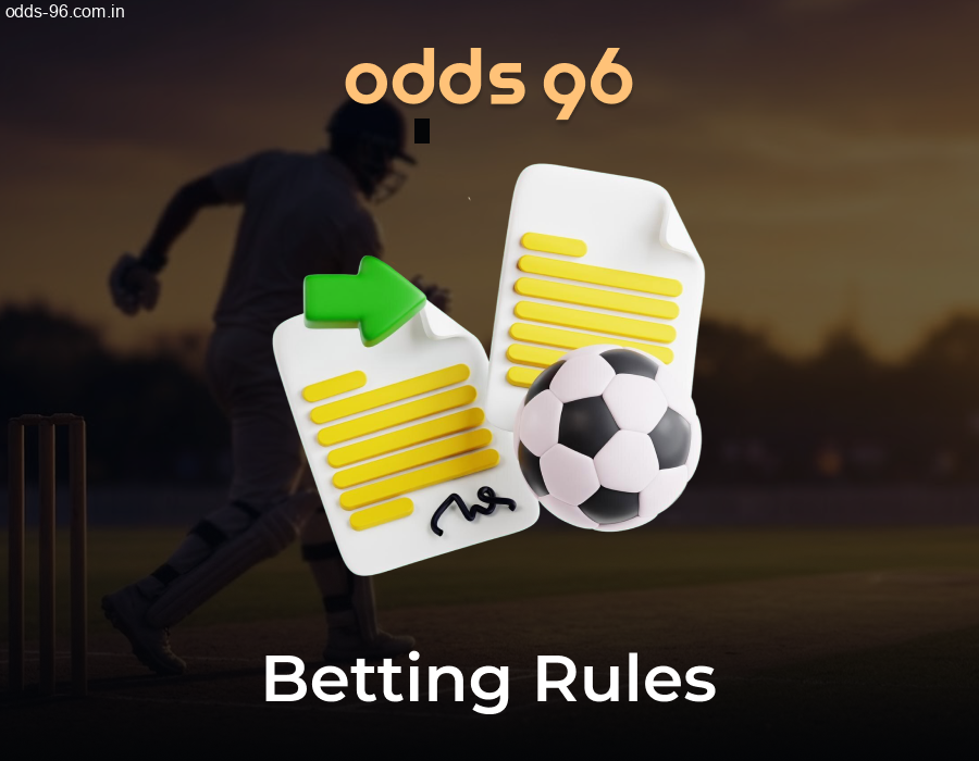 Odds96 general betting rules and sports guidelines