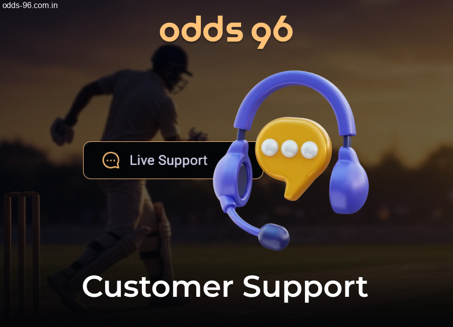 Odds96 customer support and live help assistance