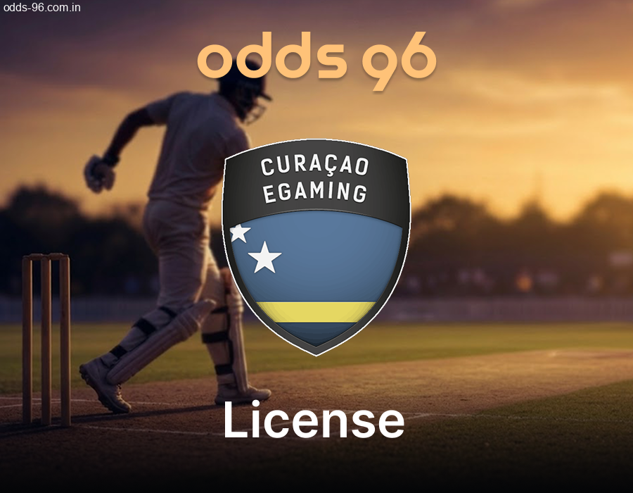 Legal status and Curacao license of Odds96