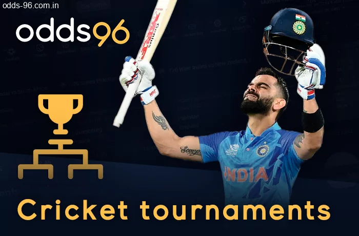 Cricket tournaments for betting at Odds96